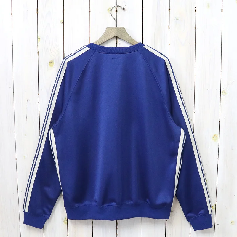 needles-track-crew-neck-shirt-poly-smooth-royal