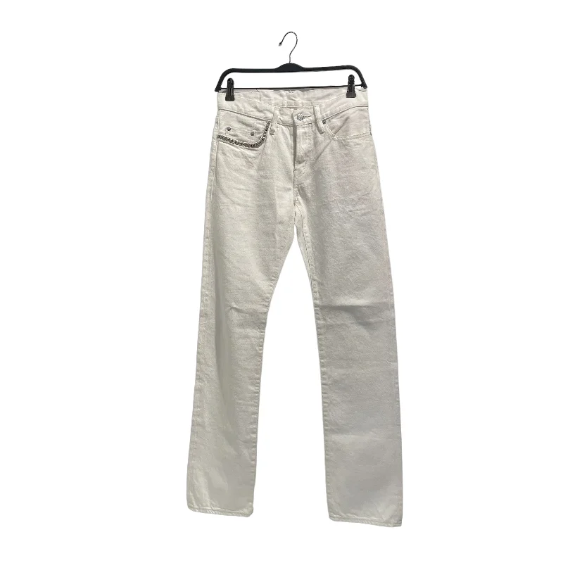HYSTERIC GLAMOUR/Straight Pants/30/White/Denim/0241AP15200/