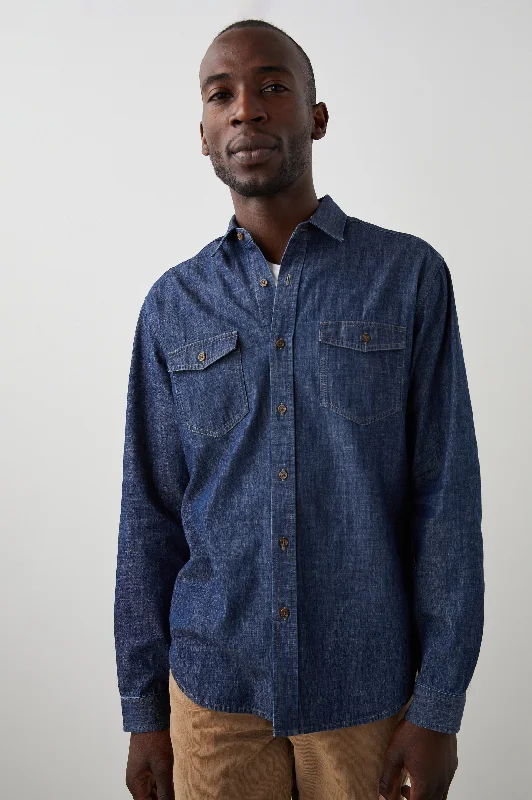 KENJI SHIRT - DARK WASH INDIGO