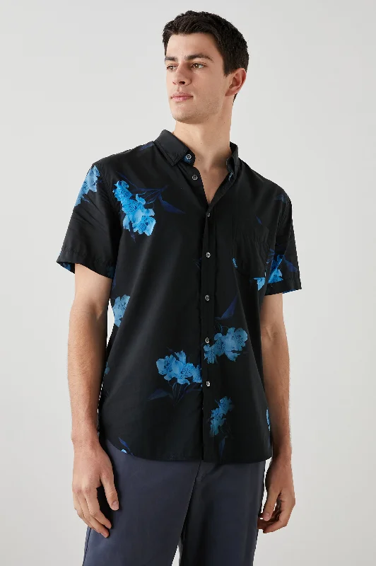 MONACO SHIRT - SURREAL FLOWER ONYX