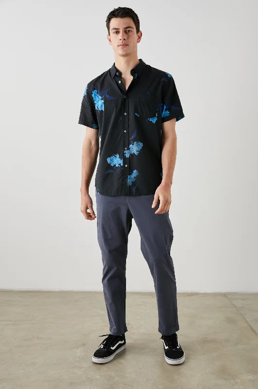 MONACO SHIRT - SURREAL FLOWER ONYX