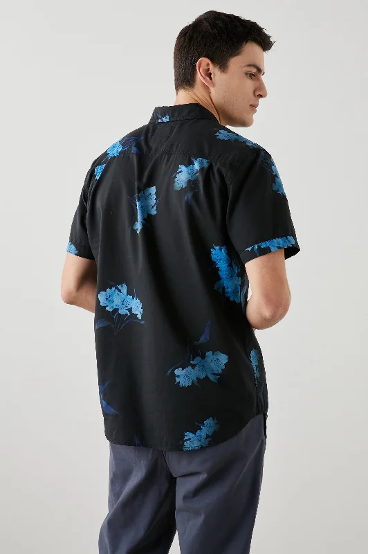 MONACO SHIRT - SURREAL FLOWER ONYX