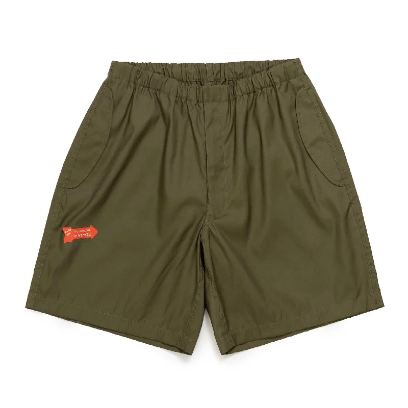 Yankshire Arctic Shorts Vintage Poplin Olive Drab