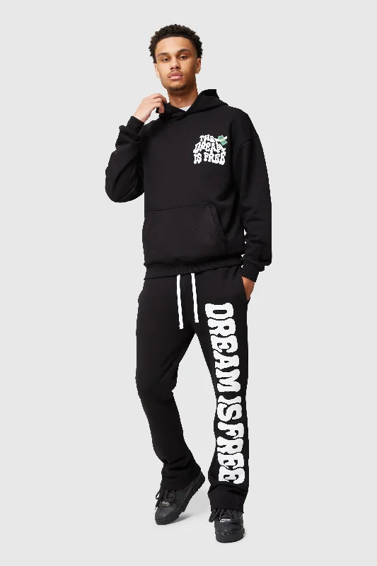 dream-is-free-flared-jogger-black