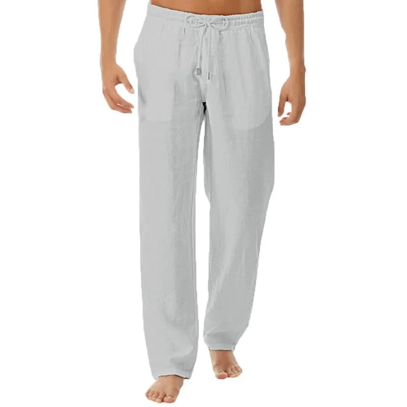 mens-casual-solid-color-cotton-linen-drawstring-trousers-04144460y