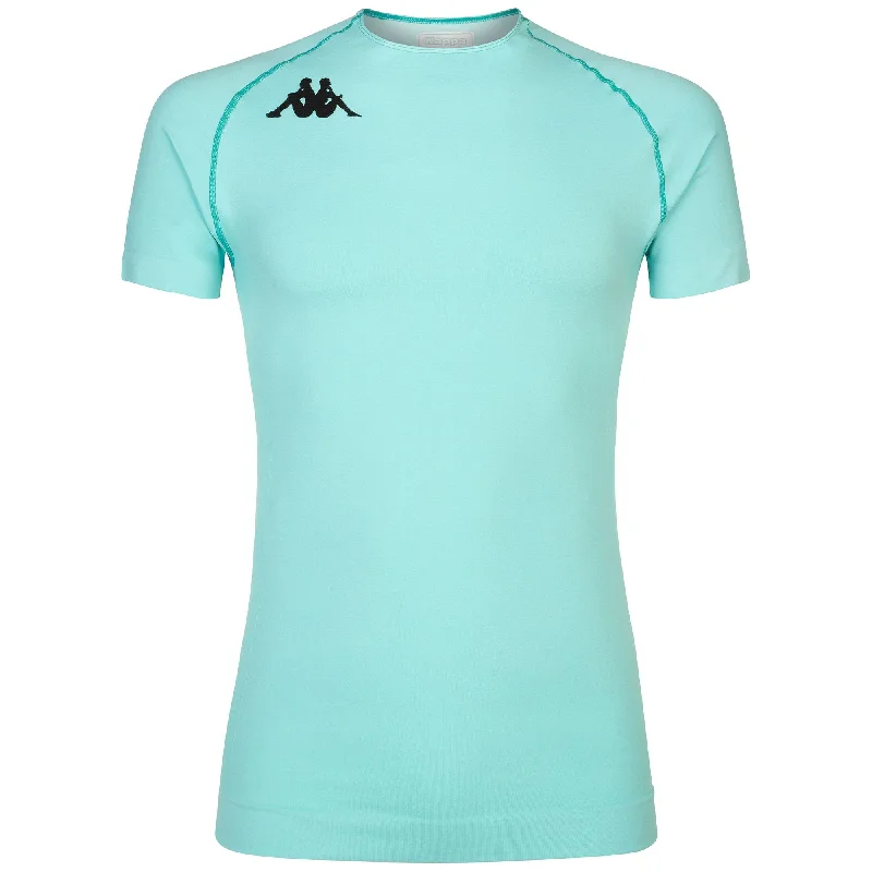 KAPPA4SKIN KOMBAT ZART 2 - Skin T-ShirtsTop - T-Shirt - Unisex - GREEN BLUE