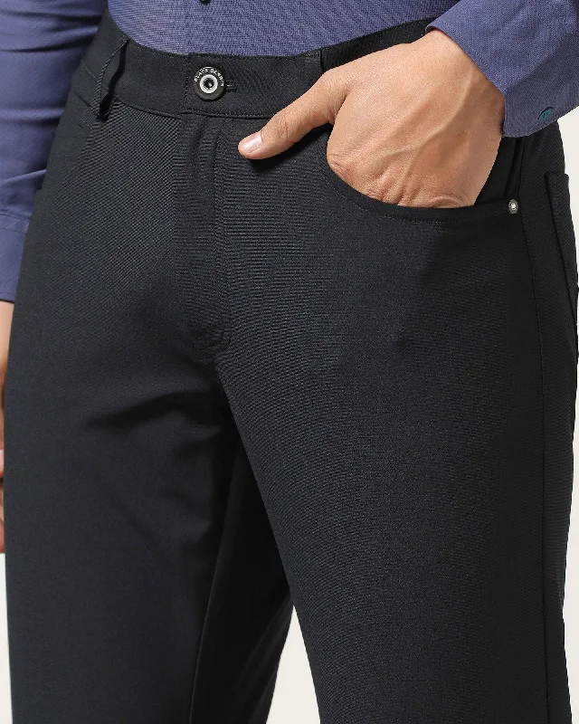 techpro-slim-comfort-casual-black-textured-khaki-finn
