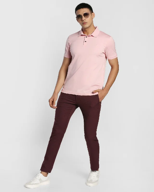 textured-casual-khakis-in-wine-b-91-gama