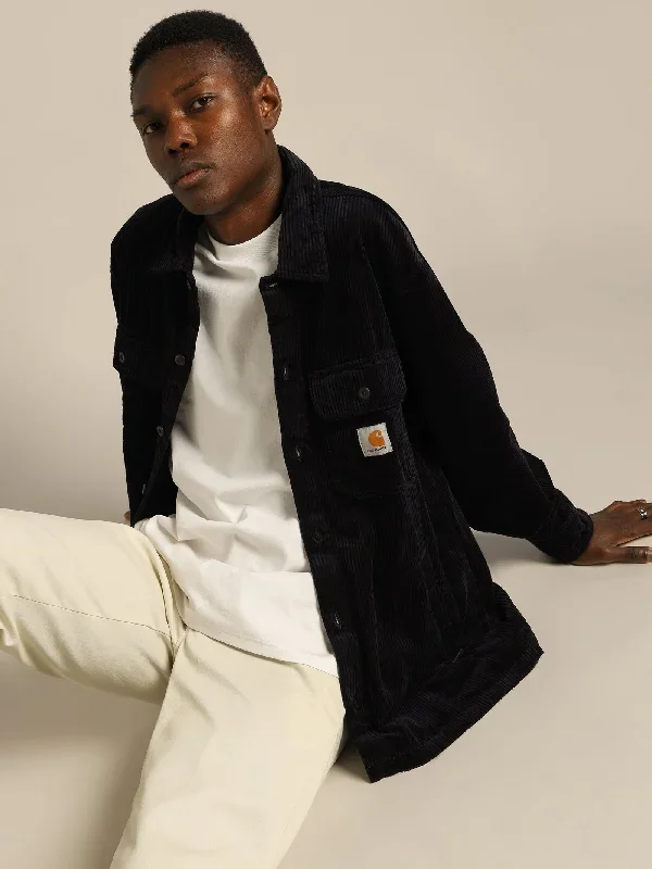 Dixon Shirt Jacket in Dark Navy