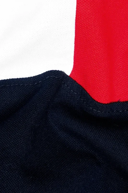 ebony-blue-with-white-and-jasper-red-colour-block-pattern-premium-cotton-pique-polo-ag ebony-blue-with-white-and-jasper-red-colour-block-pattern-premium-cotton-pique-polo-ag