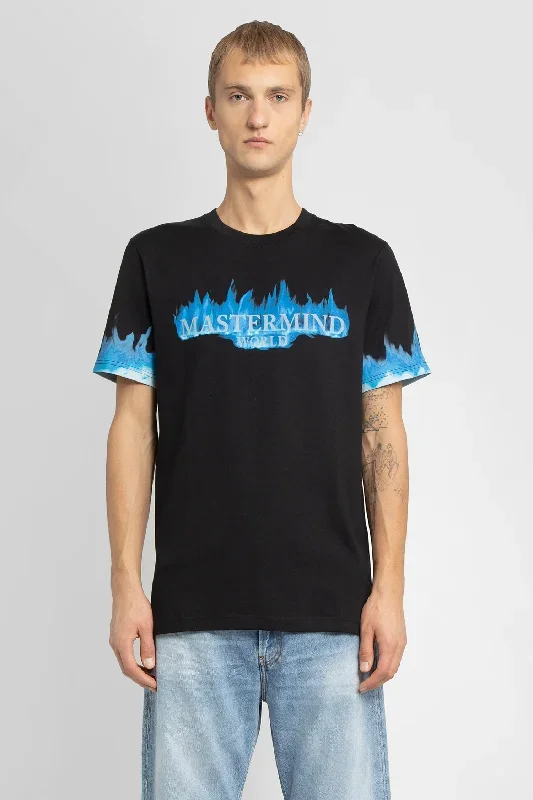 MASTERMIND WORLD MAN BLACK T-SHIRTS & TANK TOPS