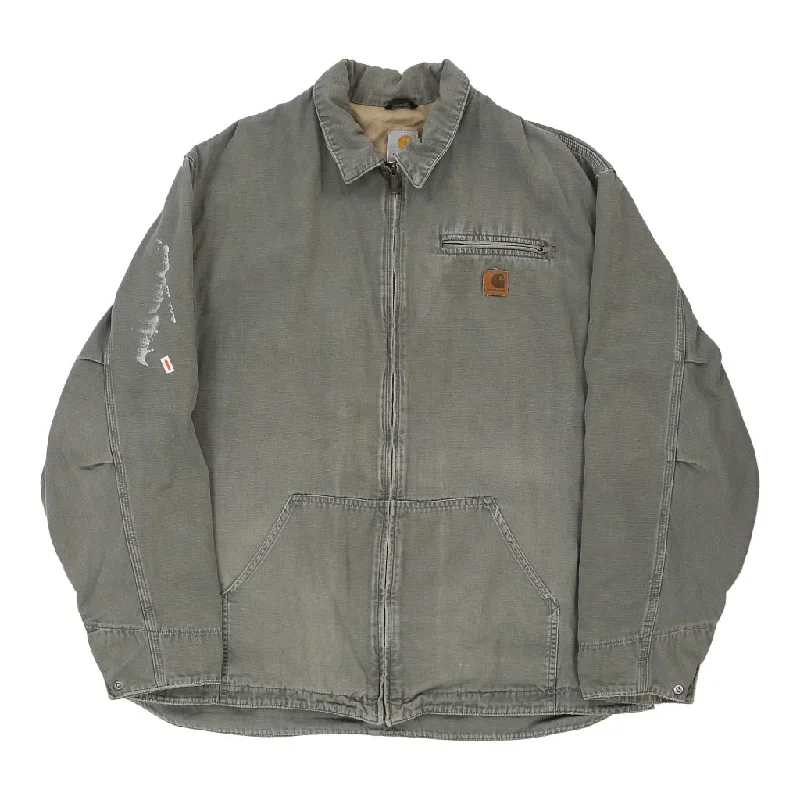 Carhartt Tall Jacket - 3XL Green Cotton